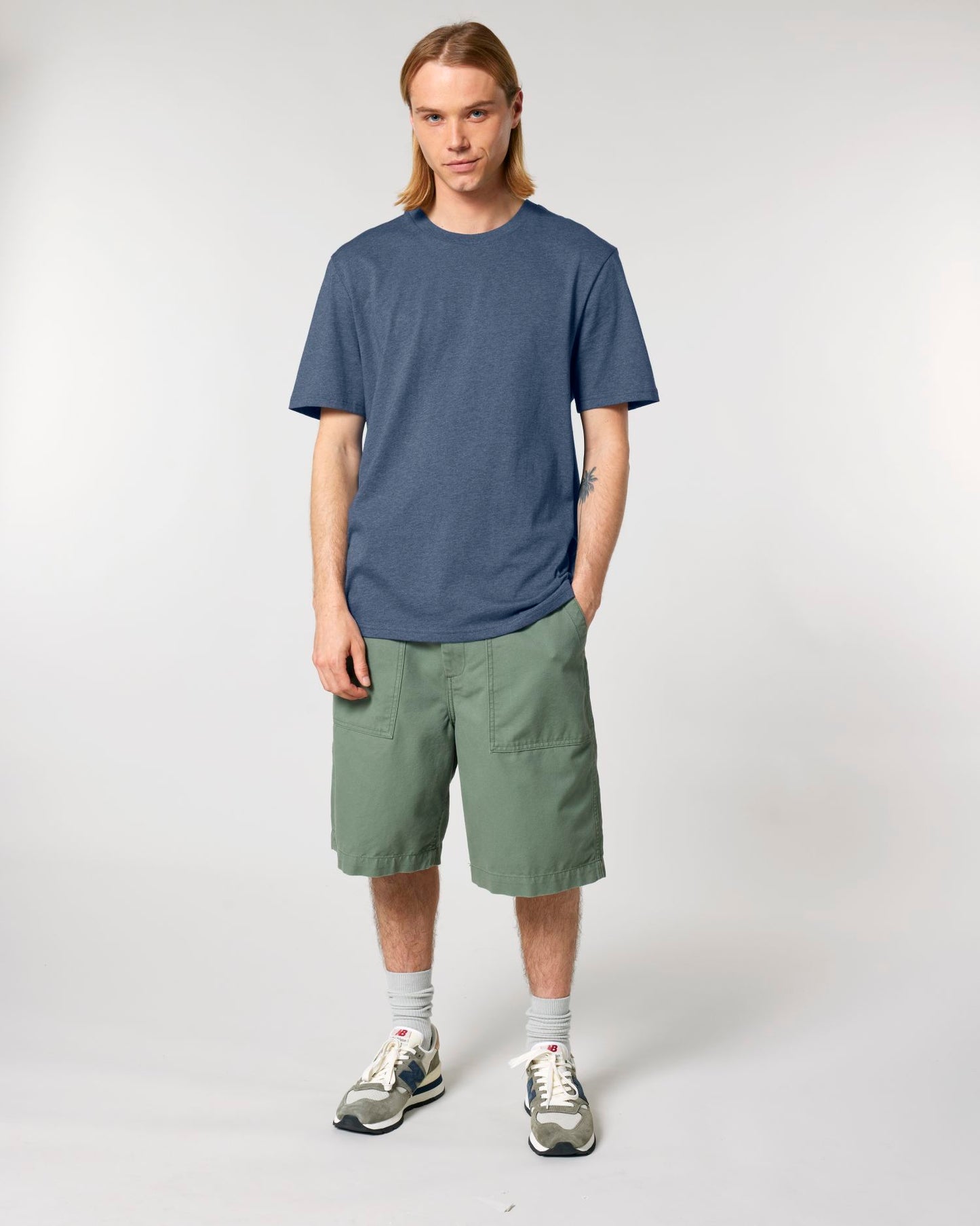 Dark Heather Blue