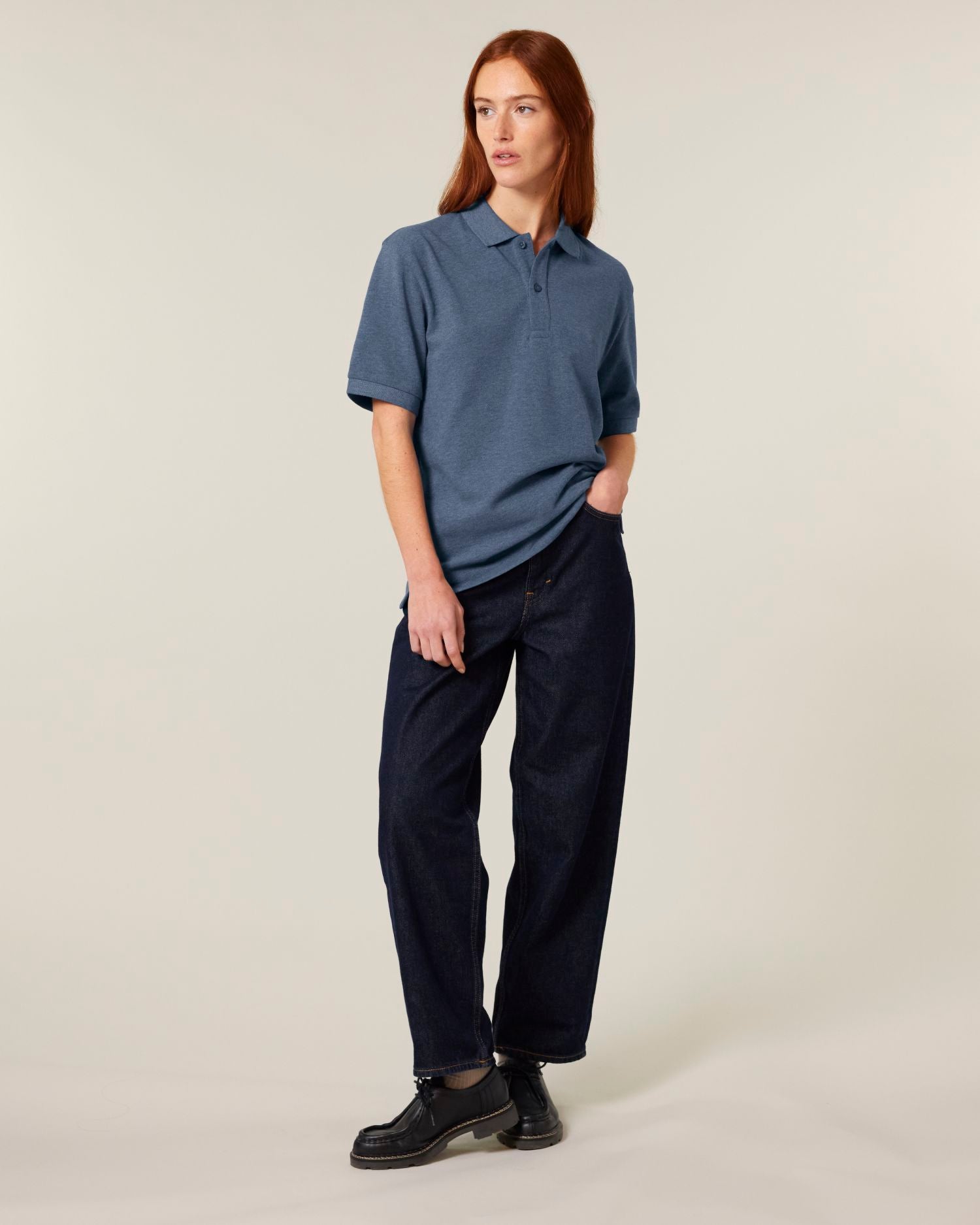 Dark Heather Blue