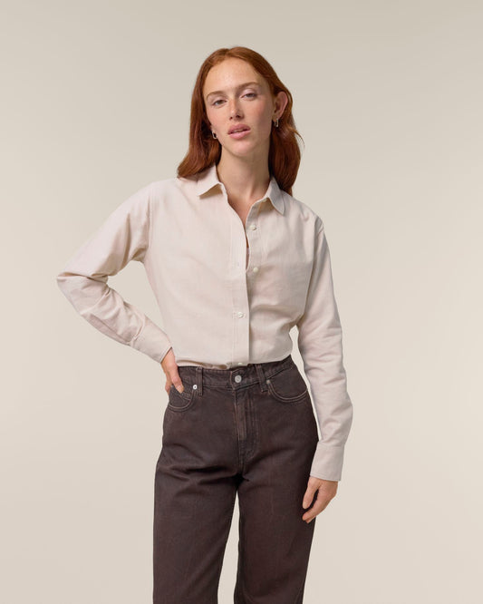 Beige Oxford