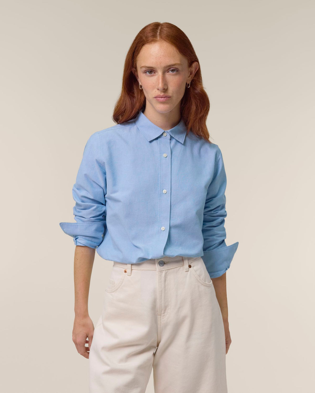 Blue Oxford